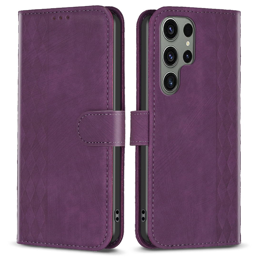 Phone Cover for Samsung Galaxy S23 Ultra Anti-fall Imprinting Pattern Stand Folio Flip Case with Wallet Phone Cover for Samsung Galaxy S23 Ultra Anti-fall Imprinting Pattern Stand Folio Flip Case with Wallet